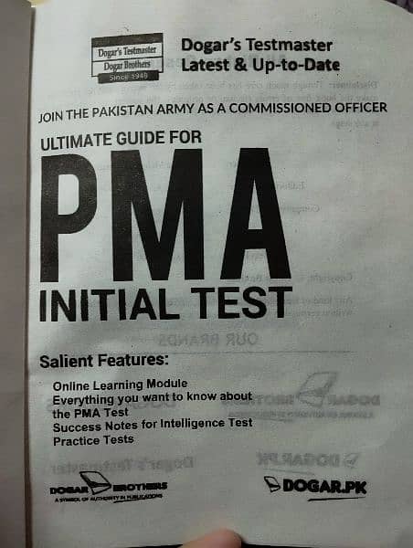 PMA Initial test book 2