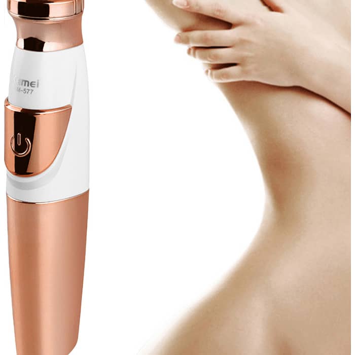 Electric Hair Clipper Shaver Safety Epilator Female Painless 2