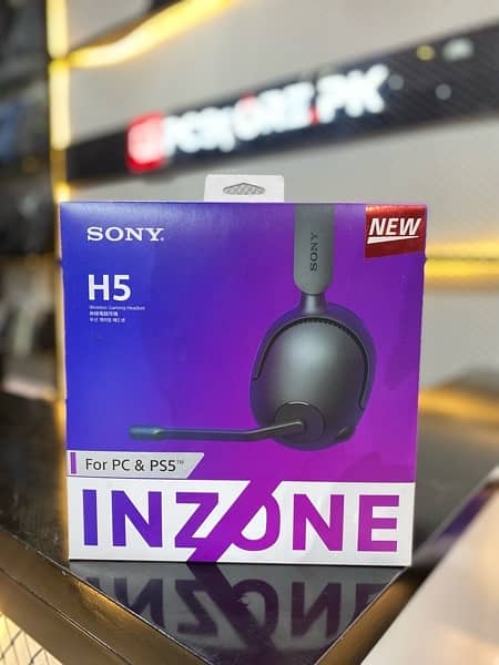 Sony INZONE H5 Gaming Headset (Black) 1