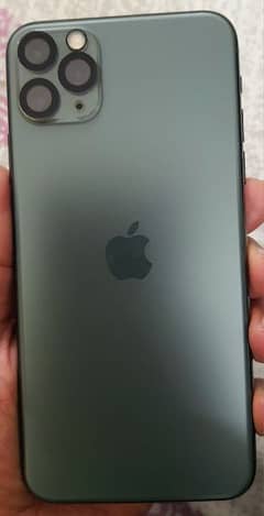 Iphone 11pro max green color 64gb PTA approved