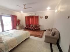 Phase 5 DHA One Kanal Furnished Upper Portion 3 Bed Rooms Short Time For Rent 0