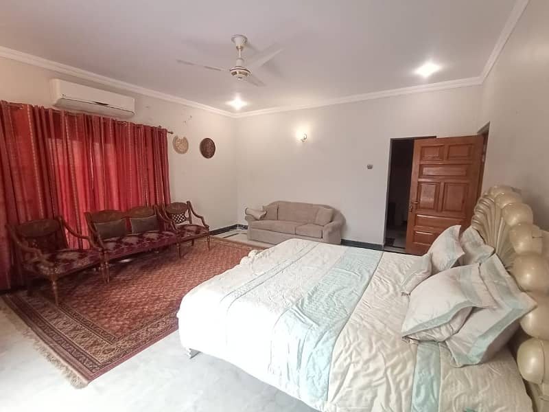Phase 5 DHA One Kanal Furnished Upper Portion 3 Bed Rooms Short Time For Rent 1
