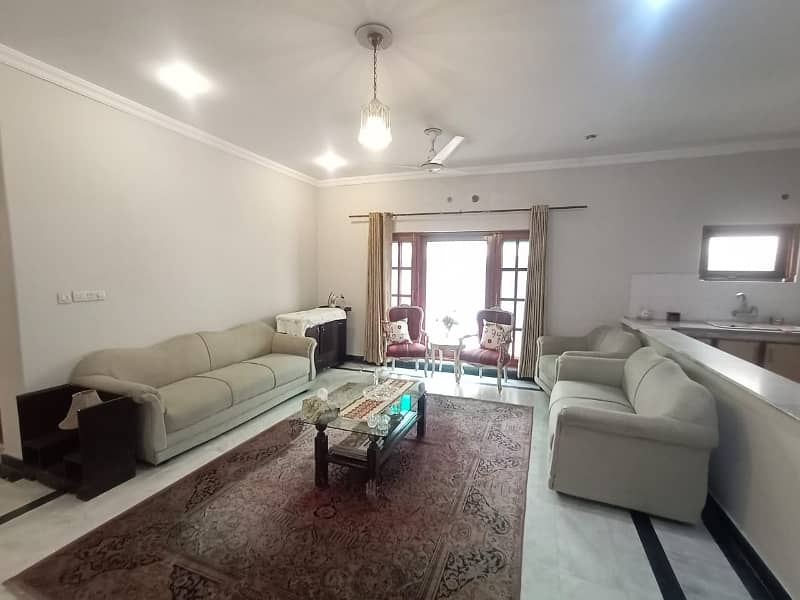 Phase 5 DHA One Kanal Furnished Upper Portion 3 Bed Rooms Short Time For Rent 3