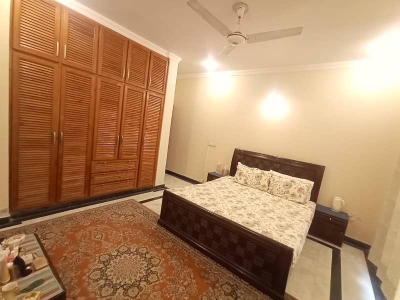 Phase 5 DHA One Kanal Furnished Upper Portion 3 Bed Rooms Short Time For Rent 6