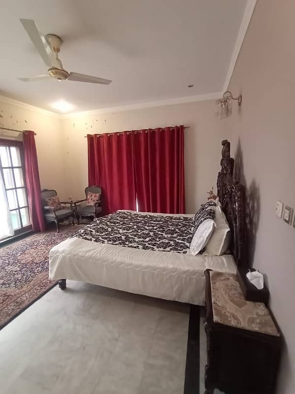 Phase 5 DHA One Kanal Furnished Upper Portion 3 Bed Rooms Short Time For Rent 18