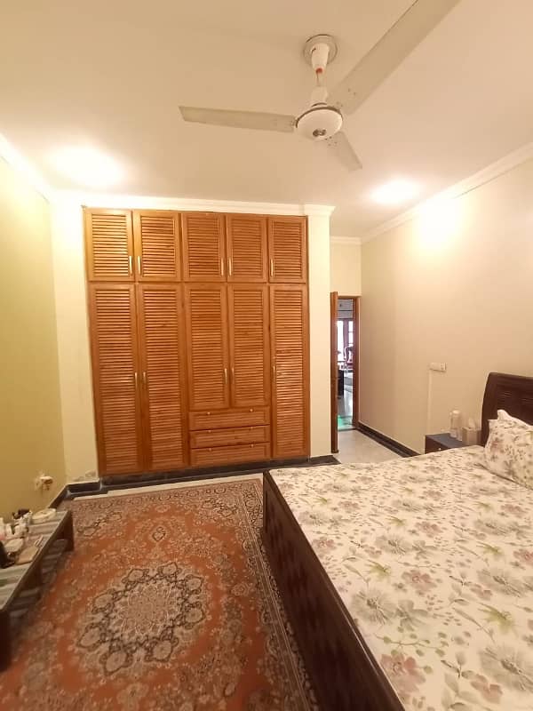 Phase 5 DHA One Kanal Furnished Upper Portion 3 Bed Rooms Short Time For Rent 19