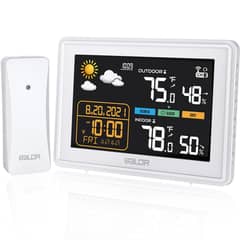 Wireless Weather Station, Indoor Outdoor Thermometer M109 0