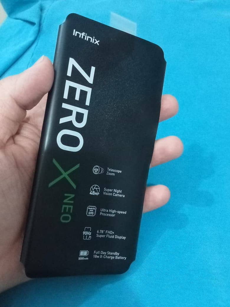 Infinix zero X neo with complete box 8/128 9