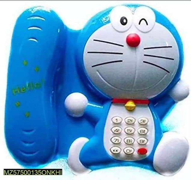 Doraemon Learning Telephone Toy for Kids . . . . . . . . . . . Cash on Delivery 0