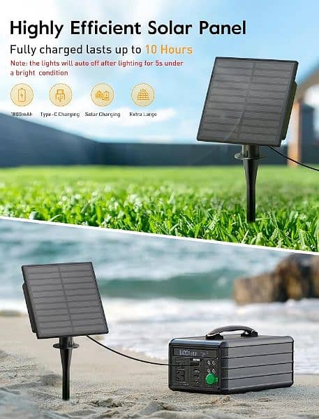 OUTDOOR SOLAR STRING LIGHTS 48FT (30+2 BULBS) 4