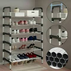 Pure Stainless Steel Pipes Shoes Organizer