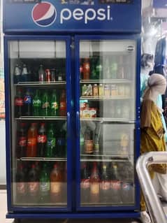 Pepsi two door refrigerator
