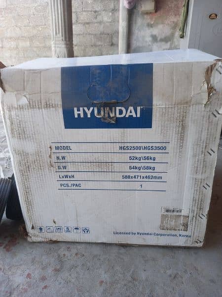hyundia Gasoline Genrator HGS3500 5