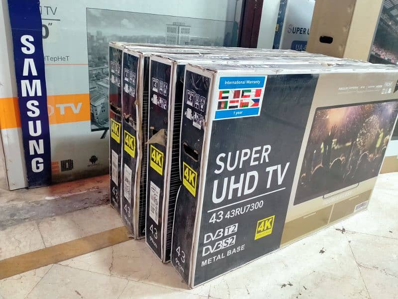 55 inch led tv samsung android smart 4k Delivery free 03214100459 1