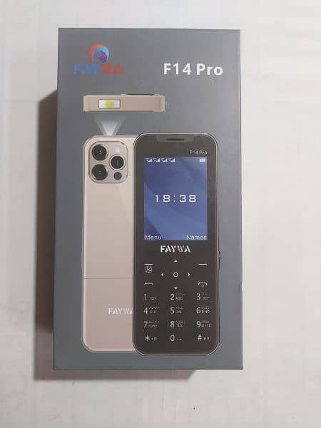 Faywa F14 Pro 4 Sims pta approved 2.4 inch display 6