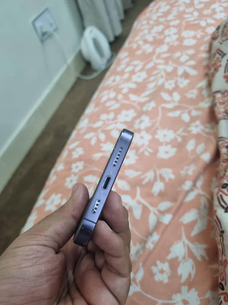 Iphone 14 pro max non pta 256gb LLA deep purple colour 6