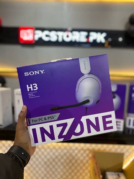 Sony INZONE H3 Wired Headset (White) 0