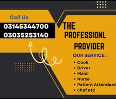 DOMESTIC WORKERS/HOUSE KEEPER/CHEF/MAID/DRIVER/PATIENT CARE/HELPER ETC
