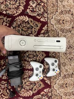 XBOX 360 JAILBREAK 101 GAMES with TWO WIRELESS CONTROLLERS