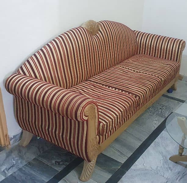 Deqo Wooden Sofa Set 2