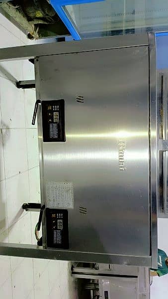 Imported Rennai deep fryer double tank latest technology 24+24 litres 4