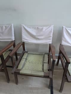 Woodan 4 chairs