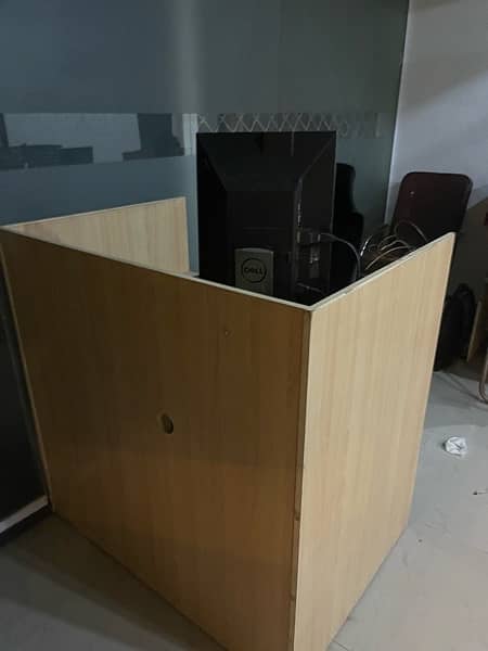 3 Office Table, Cabin, workstation, call center table, reception table 5