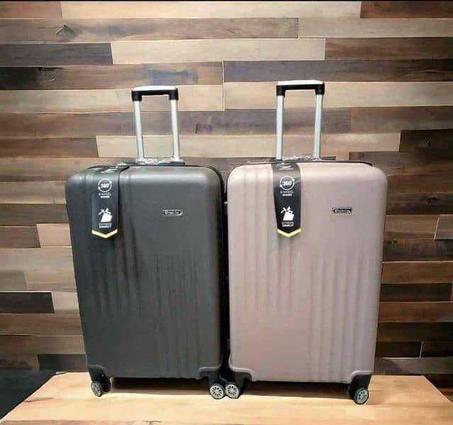travel bags/luggage bag/fiber suitcase/unbreakable suitcase 2