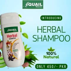 Herbal shampoo for shine and silky smooth hears