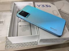 vivo y33S 8GB 128 GB with full box for sale