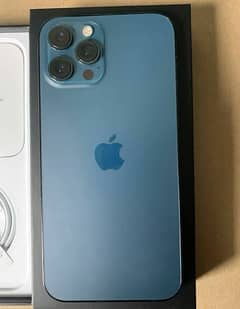 12 Pro Max 256 GB Blue, PTA approved. Complete Box.