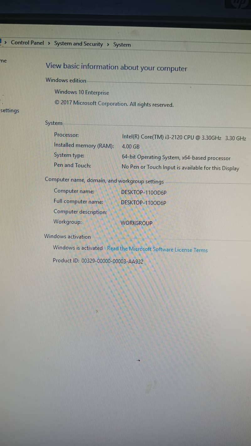 Dell Vostro 260 i3 2nd with GPU and LCD 1