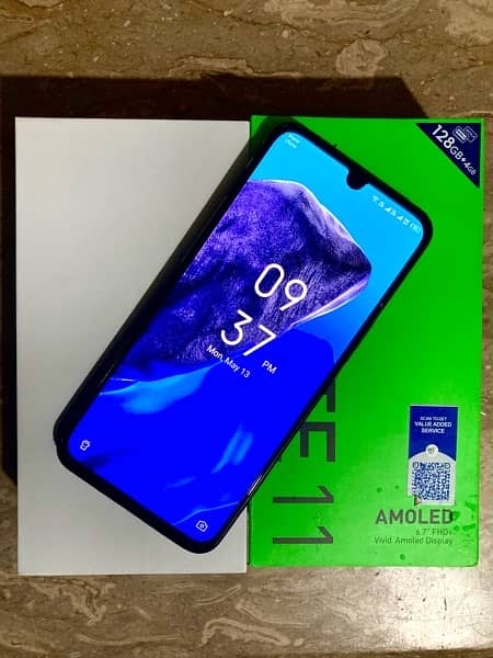 Infinix Note 11  4/128 WITH BOX ORIGINAL CHARGER + 2 COVERS 2