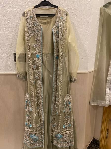 long 4 sided open trendy maxi in great condition 3