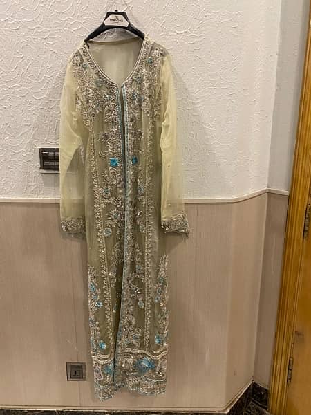 long 4 sided open trendy maxi in great condition 5