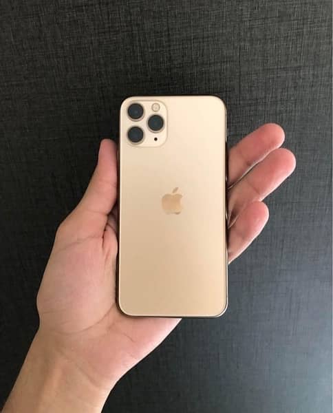Iphone 11 pro Gold 256gb with box 1