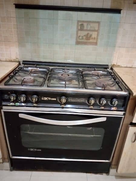 sky flame gas oven 0
