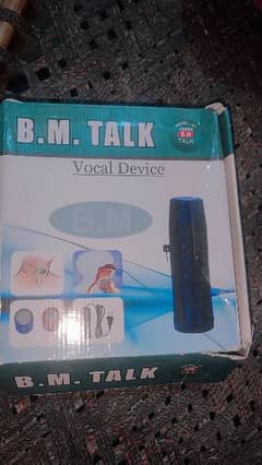 B M Talk ( Vocal Device) Free Of Cost