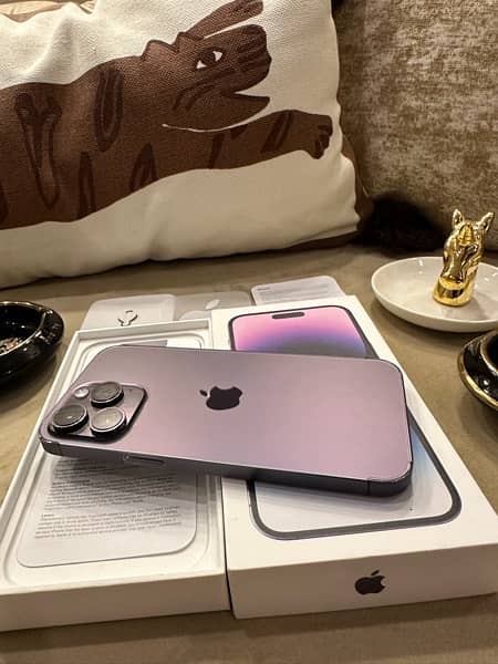 iPhone 14 Pro Max Deep purple 128gb Non PTA! 5