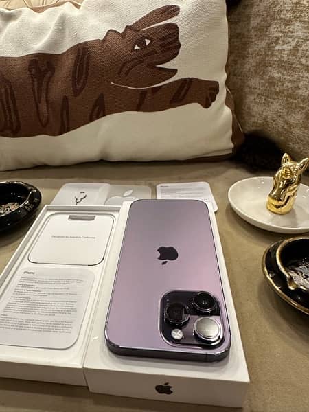 iPhone 14 Pro Max Deep purple 128gb Non PTA! 8