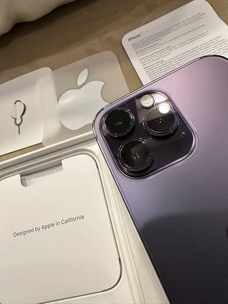 iPhone 14 Pro Max Deep purple 128gb Non PTA! 11