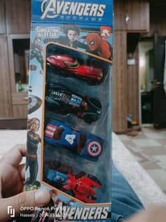 Avengers Set of 4 Cars