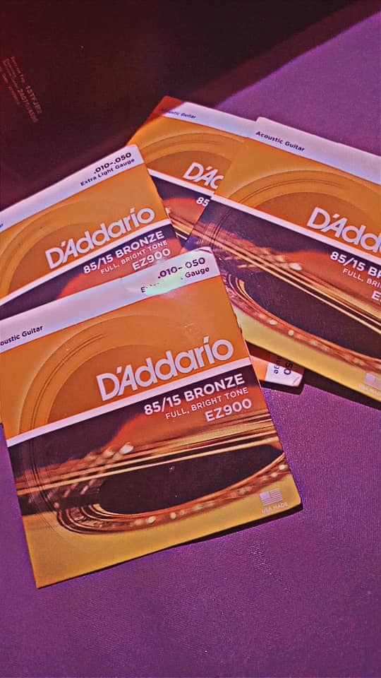 D'addario Acoustic guitar strings (USA Made original strings) 1