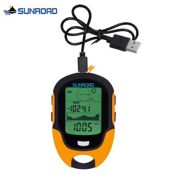 Altimeter. 8 in 1 Electronic Digital Multifunction LCD Compass 4