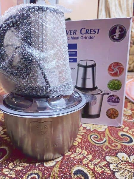 new 3 liter meat grinder chopper,( قیمہ مشین)(keema machine) 2