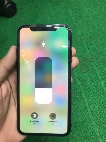 iPhone  x 256 pta approved with box lcd change battery health 100 3