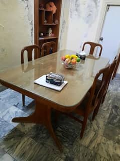 Dining table 6 chairs for sale