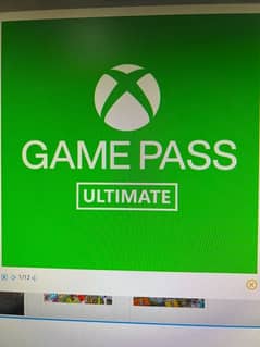 12 months Xbox Ultimate Game Pass