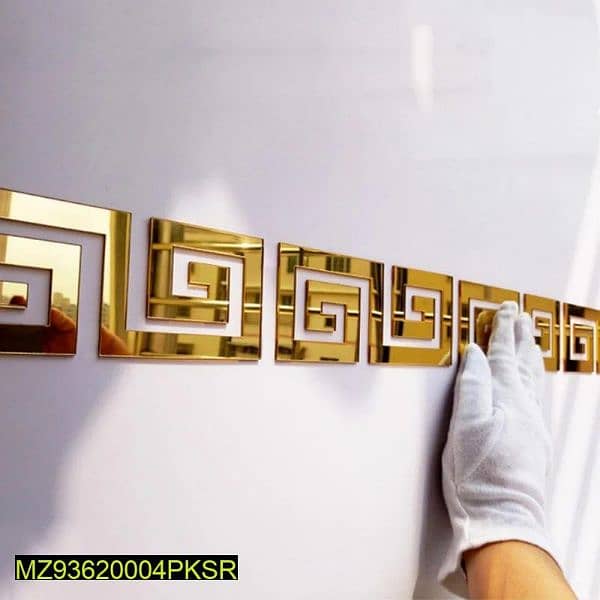golden wall mirror 6 pic 2