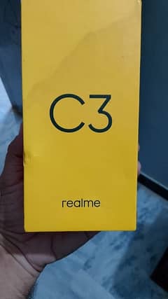 realme c3 3/32 with box